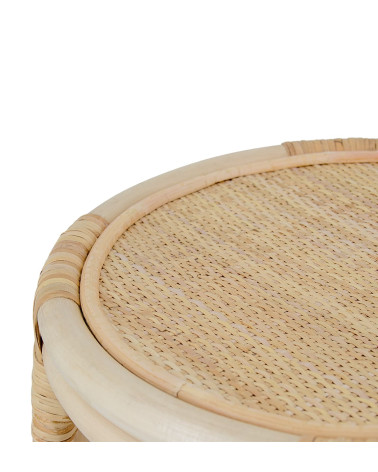 Rattan-Couchtisch 44 x 44 x 46