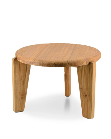 MALMO - Table d'appoint en teck 60 x 60 x 42