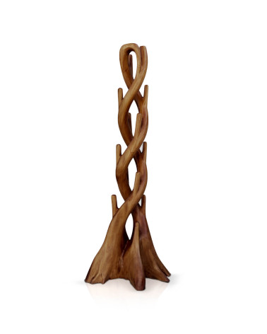 Mahogany coat rack 80 x 60 x 194