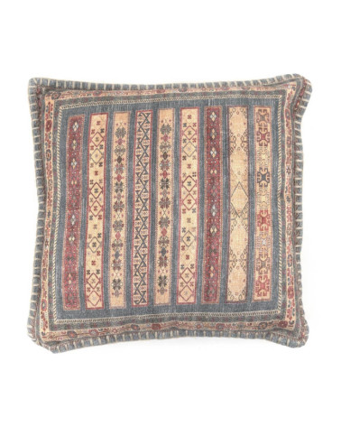 KENIA - Coussin en coton multicolore 45 x 45