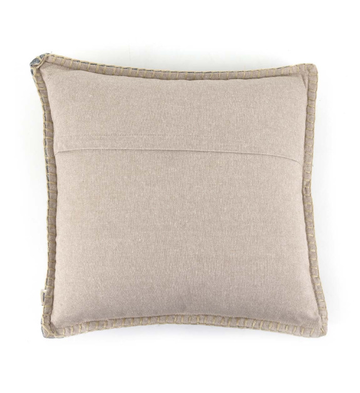 KENIA - Coussin en coton multicolore 45 x 45