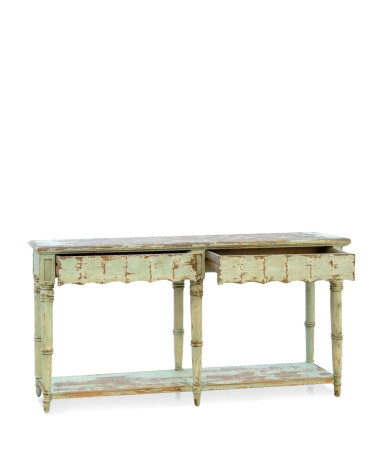 CORDOBA - Pine Wood Console 180 x 45 x 90