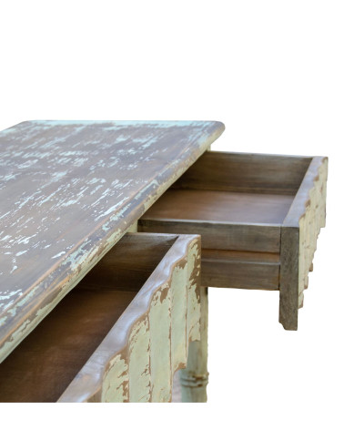 CORDOBA - Pine Wood Console 180 x 45 x 90