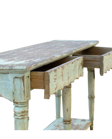 CORDOBA - Pine Wood Console 180 x 45 x 90