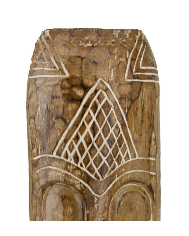 Totem in legno di mango 35 x 25 x 130