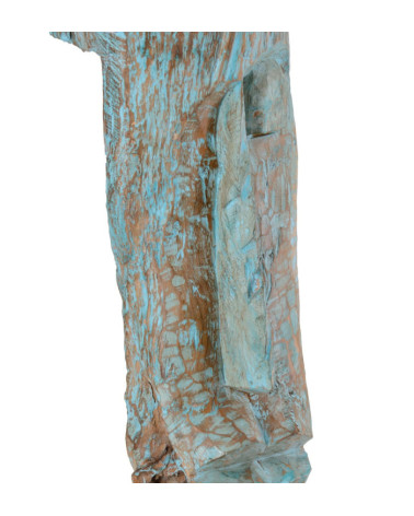 Teak wood figure 32 x 30 x 130