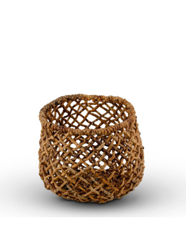 NAVALA - Banana fiber basket 37 x 30