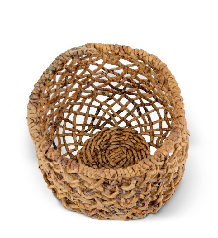 NAVALA - Banana fiber basket 37 x 30