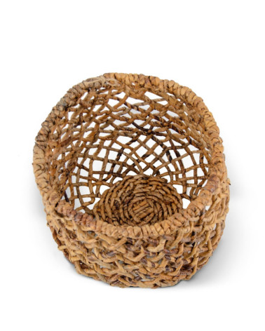 NAVALA - Banana fiber basket 37 x 30