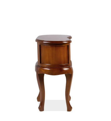 VINTAGE - Mahogany side table 50 x 30 x 60