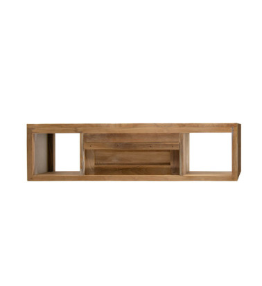 TEIDE - Console flottante en teck 110 x 25 x 30