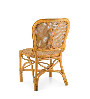 MIAMI - Set of 2 rattan chairs 54 x 60 x 90