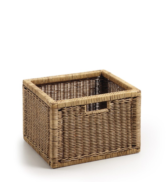 RATTAN - Cesto in rattan 38 x 33 x 26