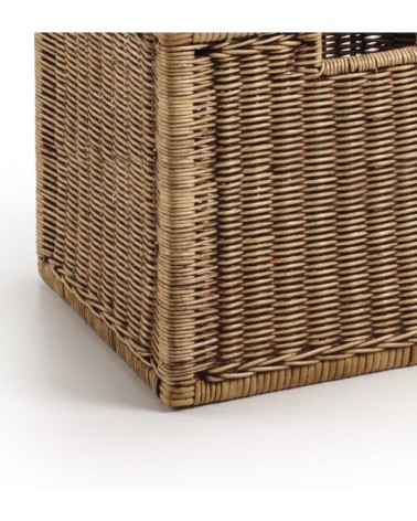 RATTAN - Panier en rotin 38 x 33 x 36