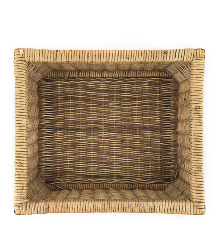 RATTAN - Panier en rotin 38 x 33 x 36