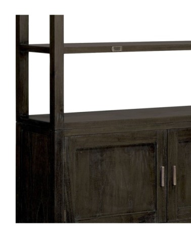 INDUSTRIAL - Libreria in mindi 120 x 40-63 x 220