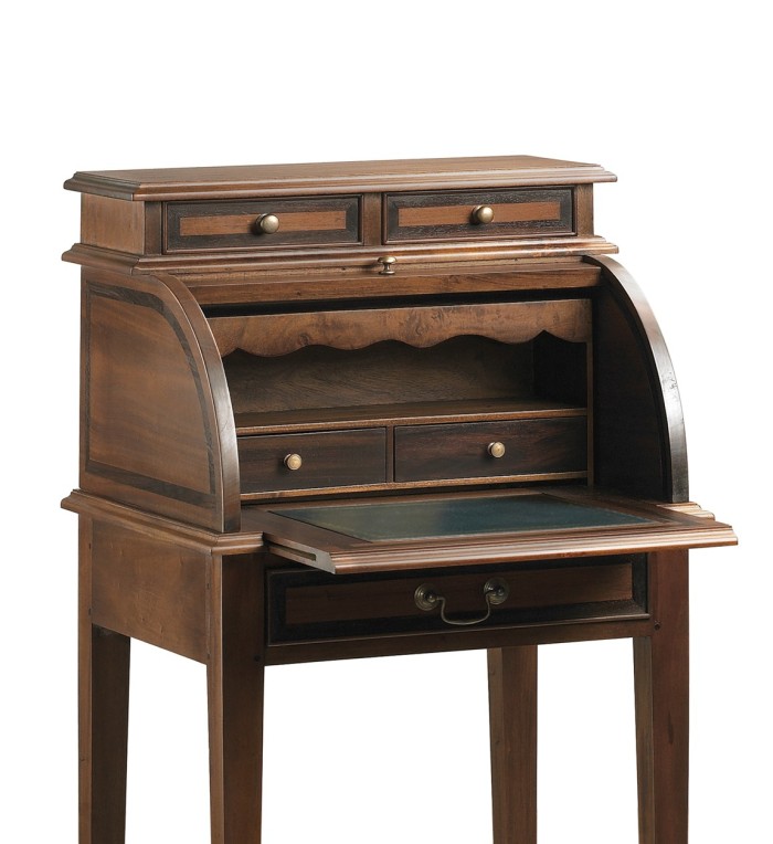 VINTAGE - Bureau en acajou 55 x 45 x 110