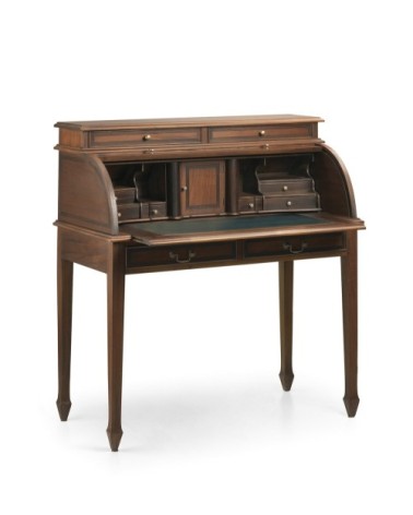 VINTAGE - Bureau en acajou 103 x 57 x 115