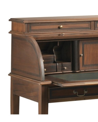 VINTAGE - Bureau en acajou 103 x 57 x 115