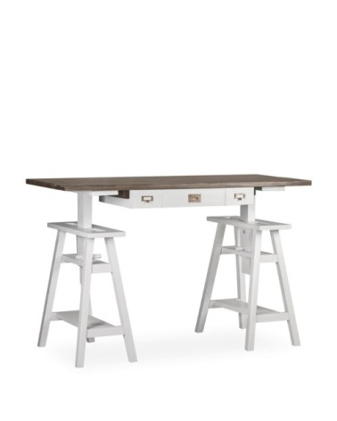 EVEREST - Height-adjustable mindi desk 150 x 70 x 78-98