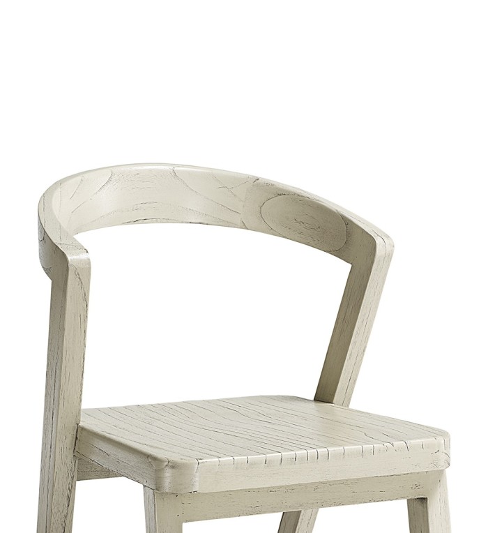 MURIA - Chaise en mindi 45 x 50 x 80