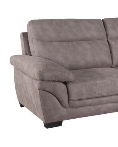 MELVIN - 100% polyester sofa 225 x 95 x 98