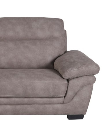 MELVIN - 100% polyester sofa 225 x 95 x 98