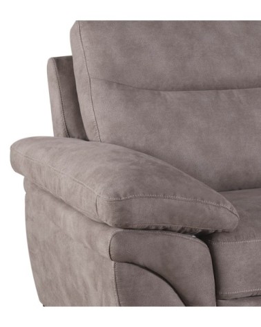 MELVIN - 100% polyester sofa 225 x 95 x 98