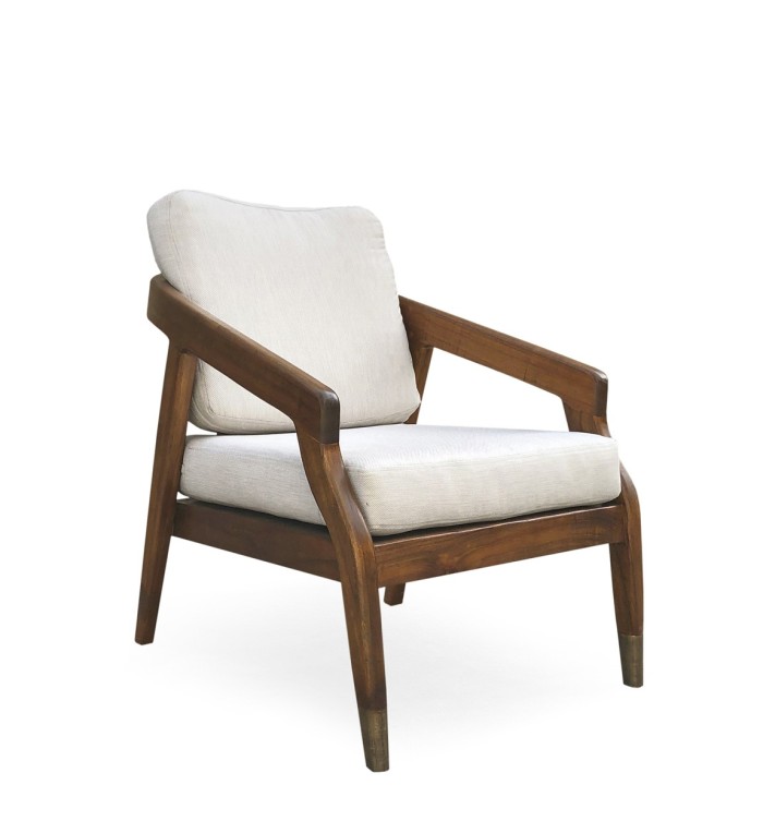 Mindi armchair with removable cushion 68 x 77 x 92