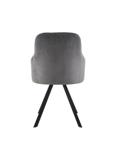 MELISSA - Iron and polyester armchair 58 x 55 x 83