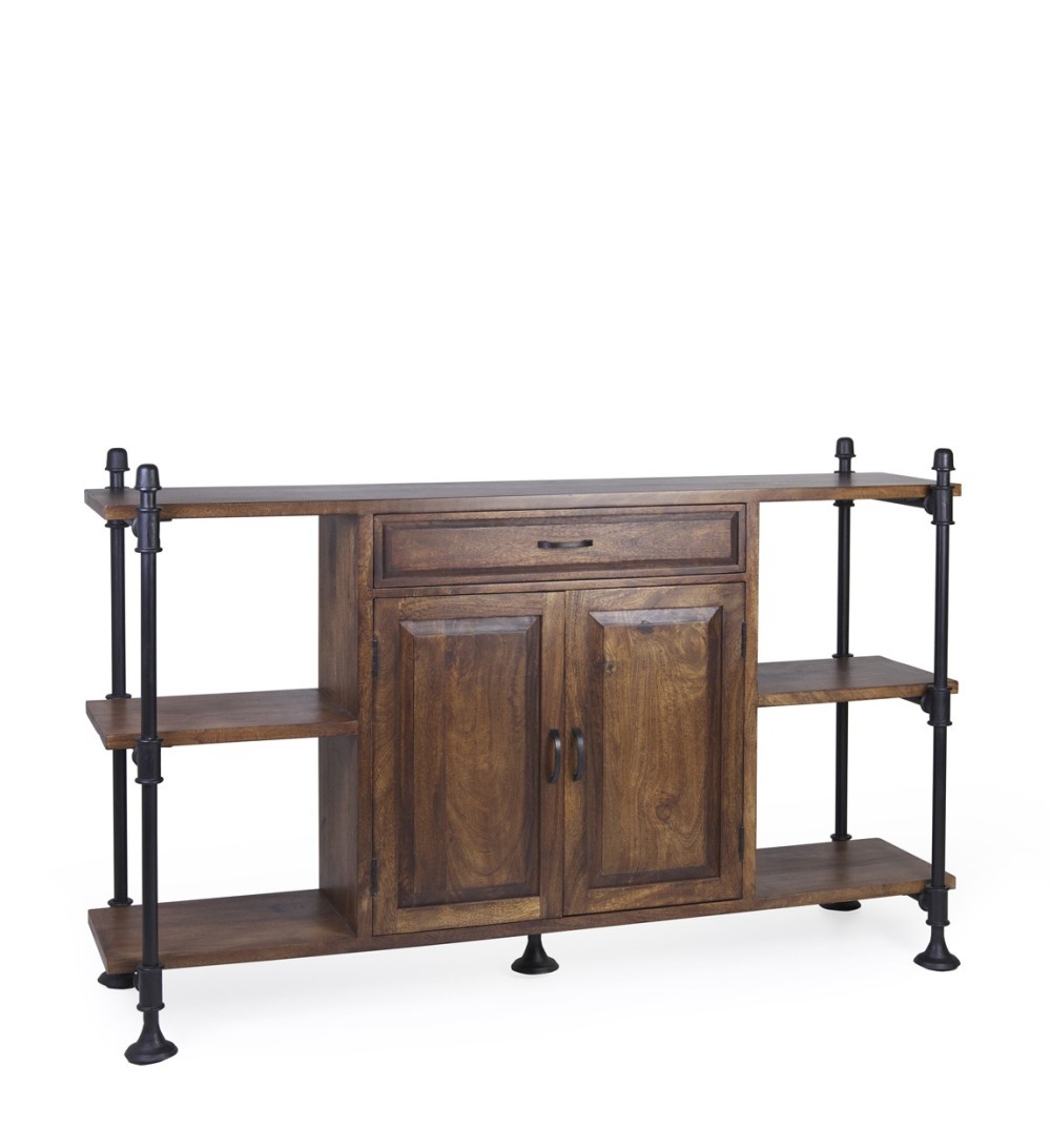 PIPA - Buffet en manguier et fer 160 x 45 x 95