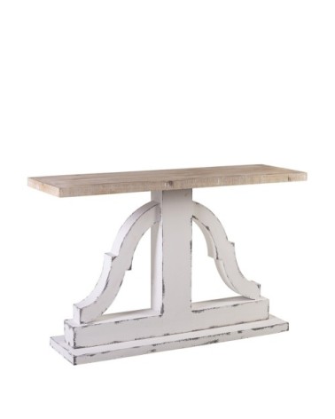 ASIA - Console en sapin et MDF 122 x 38 x 77