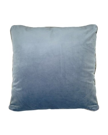 OSCAR - Blue colour polyester cushion 45 x 45