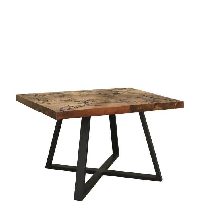 Teak center table 70 x 70 x 45