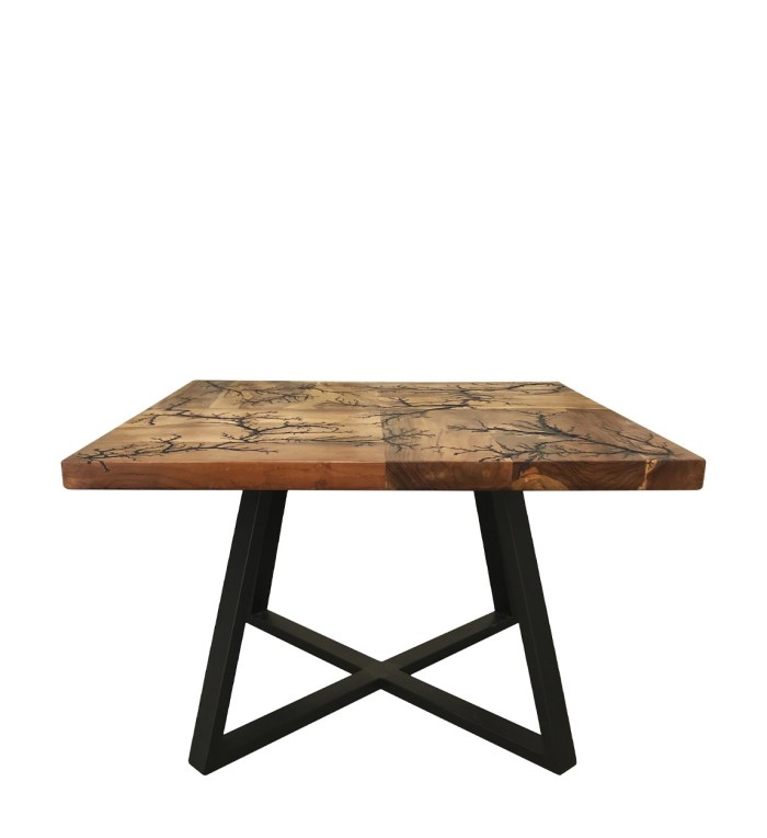 Teak center table 70 x 70 x 45