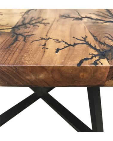 Teak center table 70 x 70 x 45