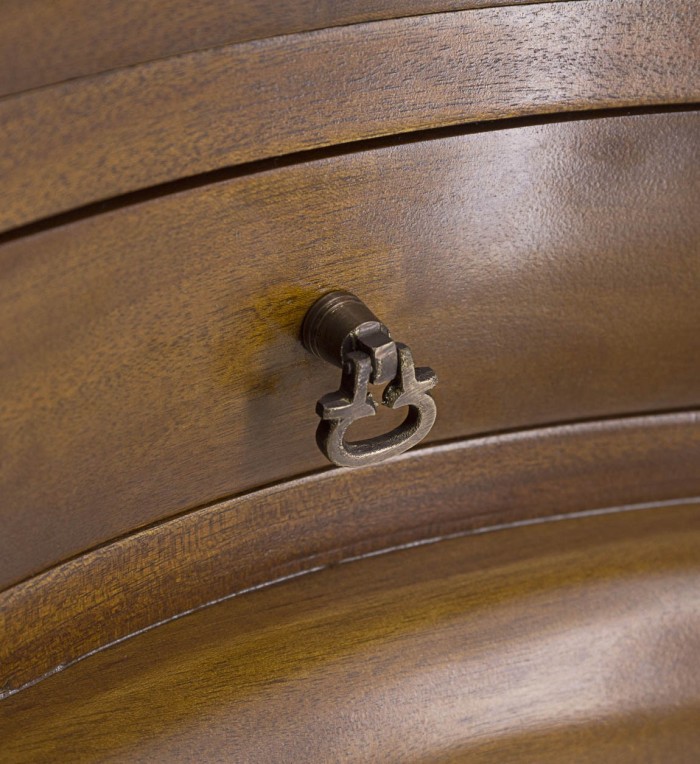 VINTAGE - Mahogany side table 50 x 30 x 60