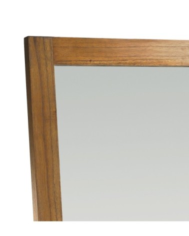 STAR - Brown wood stand mirror 50 x 6 x 160