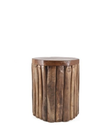 Teak side table 35 x 35 x 45