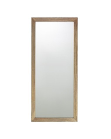 MERAPI - Brown wood mirror 80 x 180