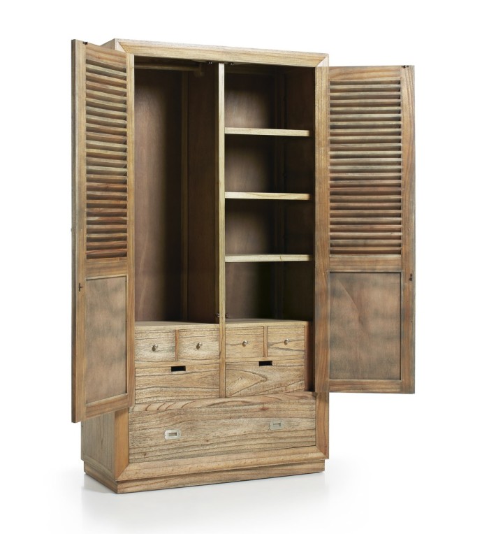 MERAPI - Armoire en mindi 108 x 50 x 200