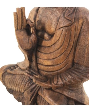 Bouddha en bois marron 40 x 20 x 50