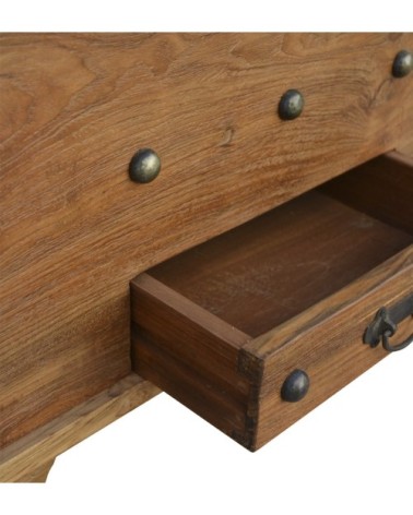 Teak chest with one drawer 100 x 40 x 45