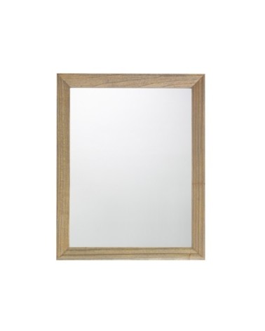 MERAPI - Brown wood mirror 80 x 100