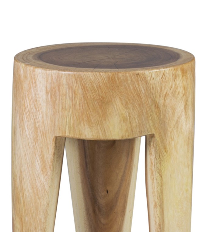 Suar wood side table 35 x 35 x 45