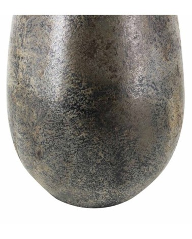 Metallic terracotta vase 27 x 27 x 40