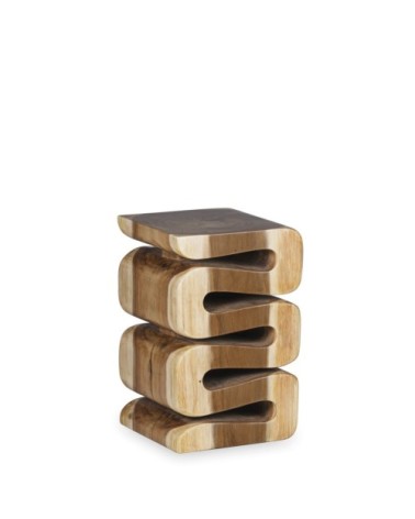 Suar wood stool 30 x 30 x 45