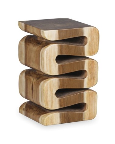 Suar wood stool 30 x 30 x 45