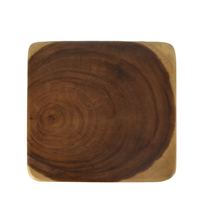 Suar wood stool 30 x 30 x 45