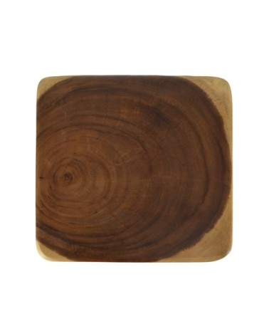 Suar wood stool 30 x 30 x 45